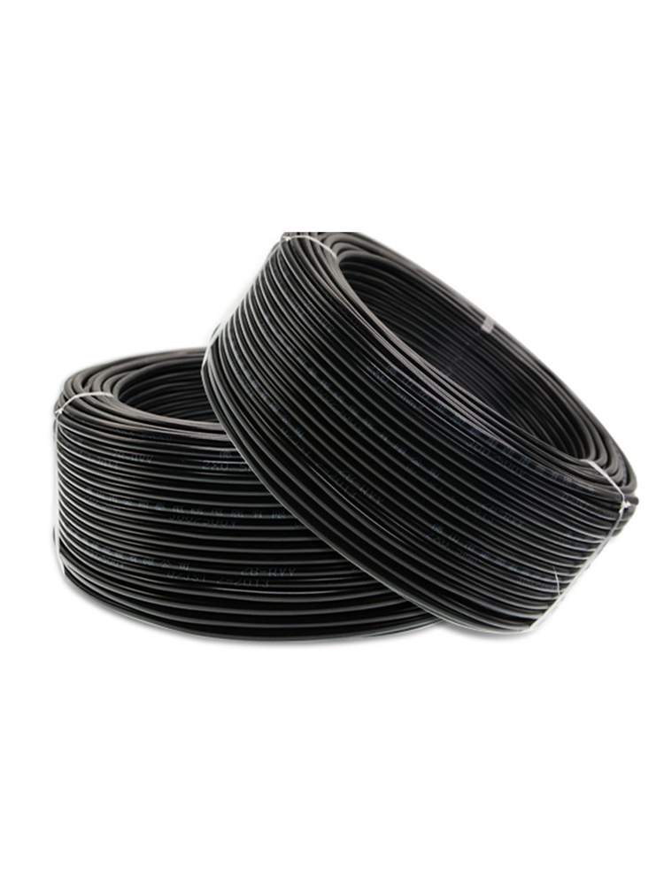 Cable estándar nacional, cable, revestimiento de cable flexible para el hogar, núcleo 2/3, 1.5, 2.5, 4, cable de alimentación trifásico para exteriores de 6 metros cuadrados