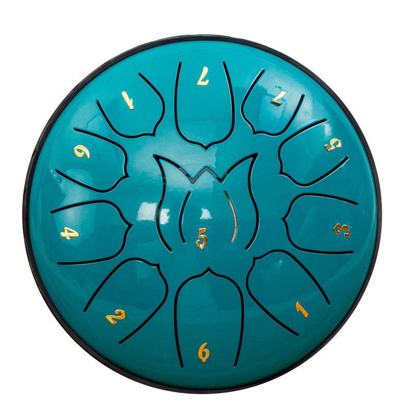 Comercio exterior transfronterizo tambor etéreo 6 / 8 / 10 / 12 pulgadas 15 tonos tambor de niños olvidar tambor de preocupación tambor de disco adulto tambor etéreo