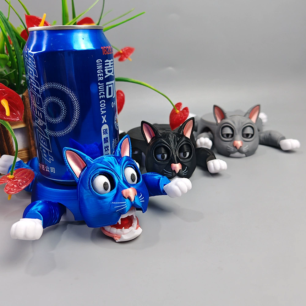 Партия новых 3D-печатных кошачьих подставок для украшения рабочего стола, декомпрессионные конечности, открытые глаза, подарок от производителя, горячая распродажа