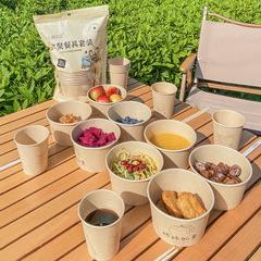 屋外使い捨て紙食器セット家庭用ディナー使い捨て食器セット 10 人用フラッシュセールドロップシッピング