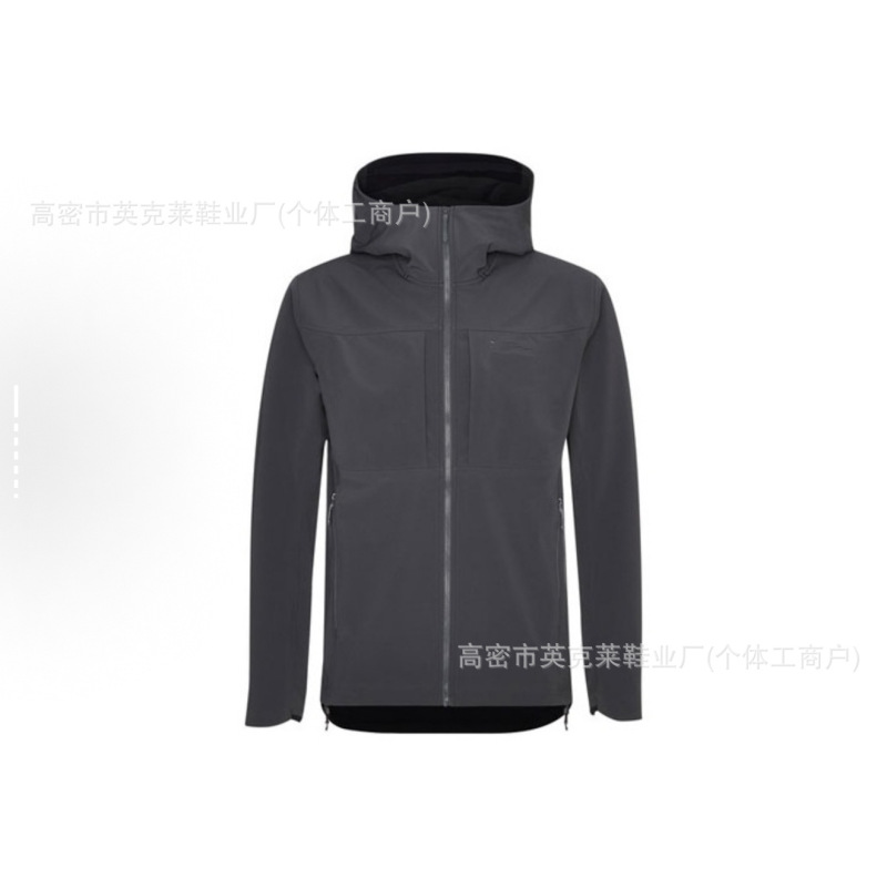 鸟家同款GAMMA伽马系列软壳冲锋衣防风保暖户外连帽抓绒外套男 女|undefined