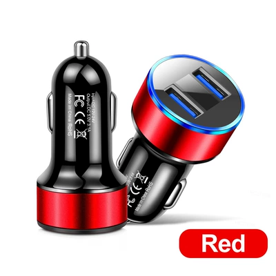 charger Aluminum Alloy Digital Display – Mobil şarj cihazları - 31a-digital-display-red