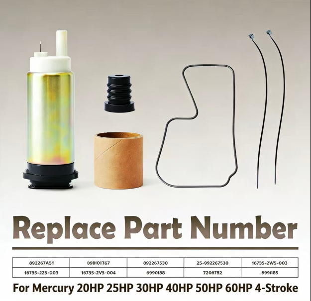 Fuel Injection Four-Stroke Engine 892267A51 Fuel Pump Filter Suitable for Mercury 20-60 Horsepower