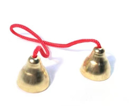 Colorful rattle, children's educational rainbow hand rattle, colorful cross rattle, infant and toddler early education toy