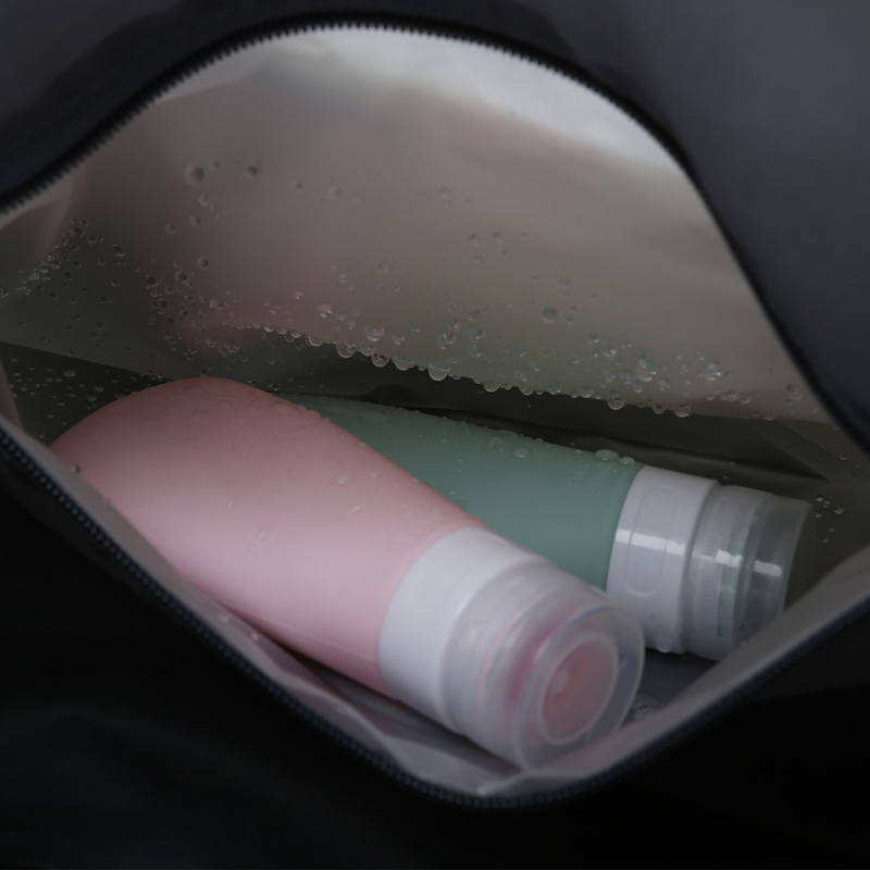 Bolsa de viaje plegable con barra de tracción para mujer, bolsa de almacenamiento de equipaje húmedo y seco de gran capacidad, bolsa de yoga de fitness de expansión para hombre