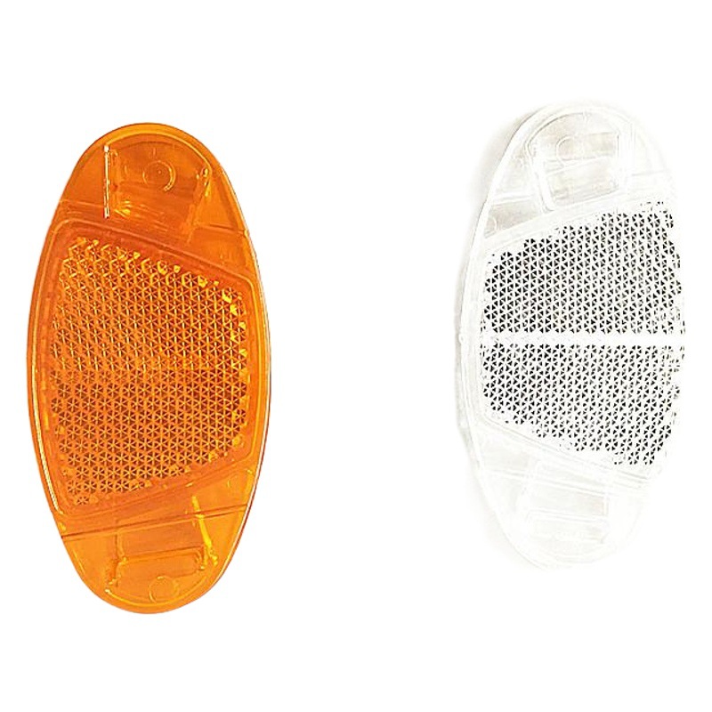 Bicycle front and rear reflectors mountain road bike spokes reflectors spokes decorative Hot Wheels night warning sheet