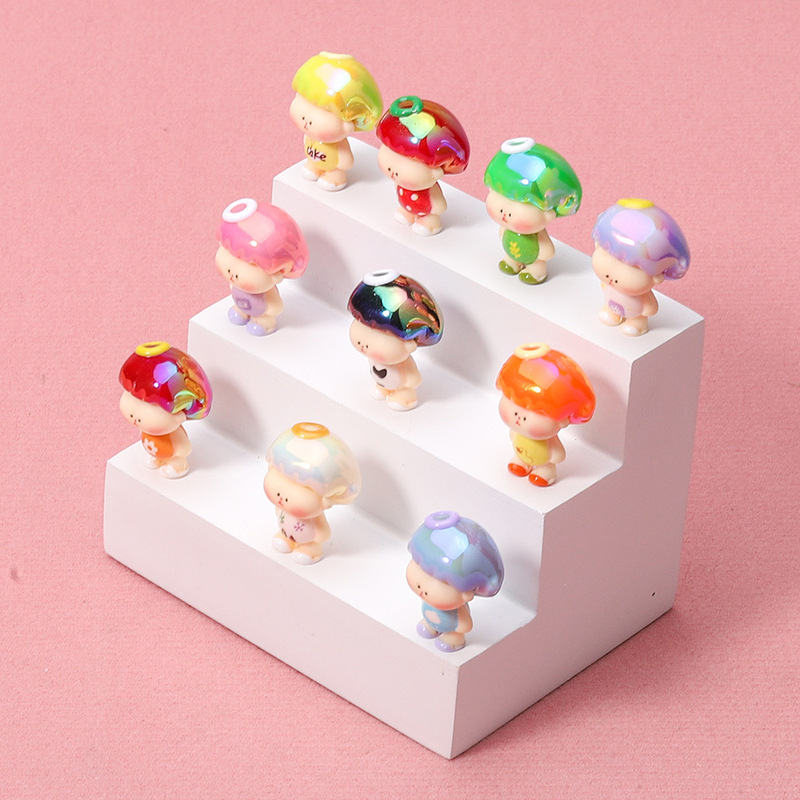 電気メッキハグエンジェル李四ジュエリーアクセサリー人形デスクトップ車の装飾品かわいいキーホルダーアクセサリー卸売|undefined