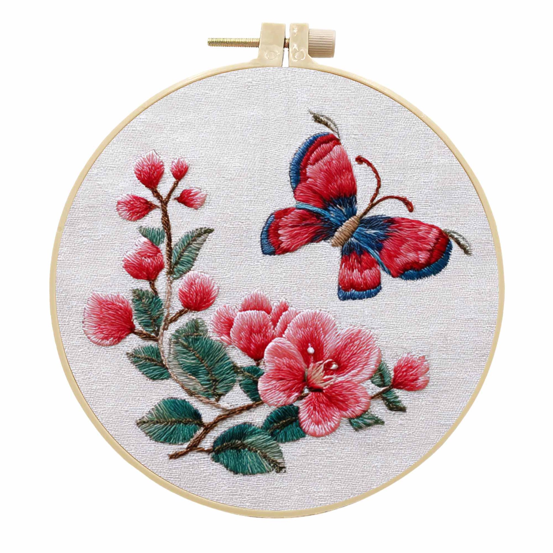 Original bordado a mano transfronterizo DIY material paquete bordado a mano DIY material paquete de bordado a mano ilustración en inglés