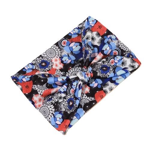 New Bohemian Style Wide Edge Middle Knot Women's Yoga Sport Elastic Headband European and American Retro Headband