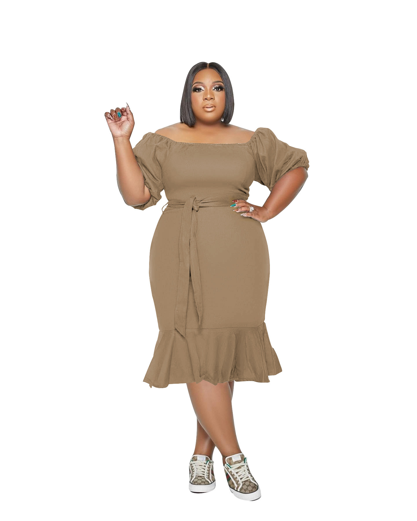 Women Cute Fishtail Dress
