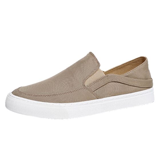 Spring New Canvas Shoes Men's Breathable Casual Fashion Men's Shoes Classic All-match Low-top Fashionable Flat Comfortable Men's Shoes