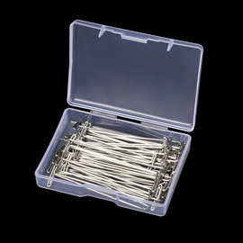 T型针 装定位针T形钉diy美容假发接发不锈钢针