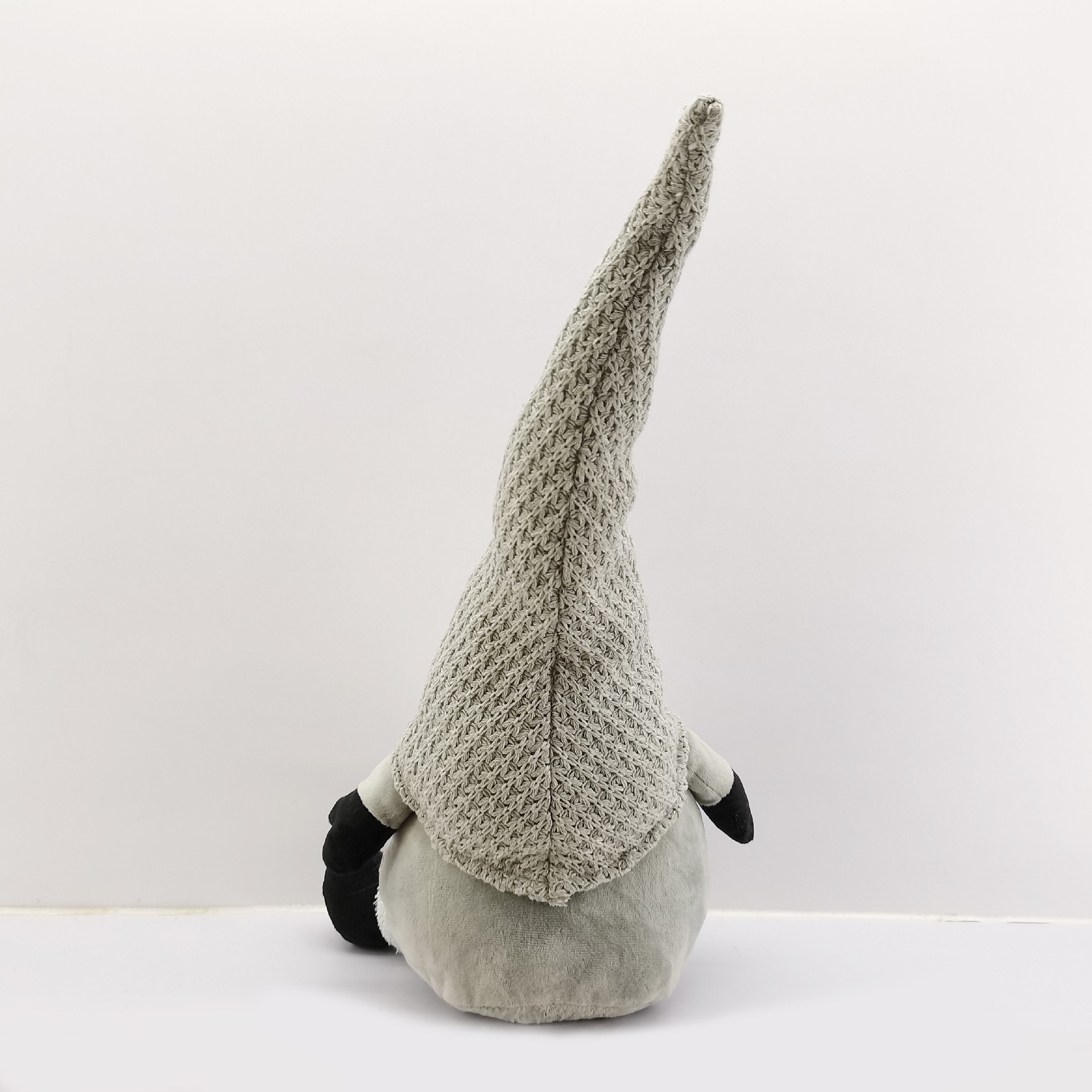 Customized wholesale christmas plush toy standing plush elf christmas doll decoration