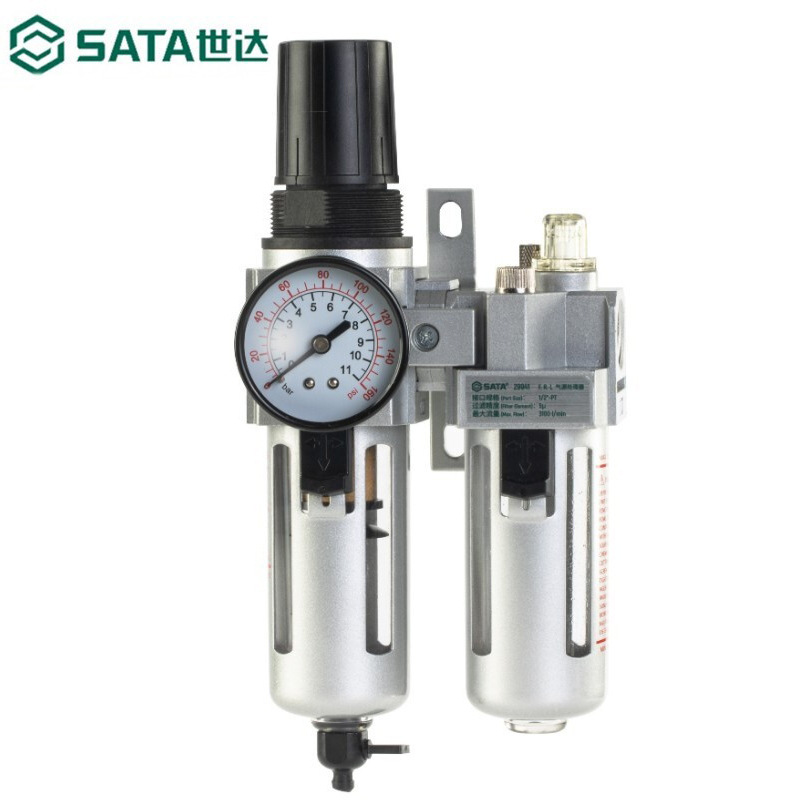 世达(SATA) 油水分离器调压阀空气过滤气源处理器29921