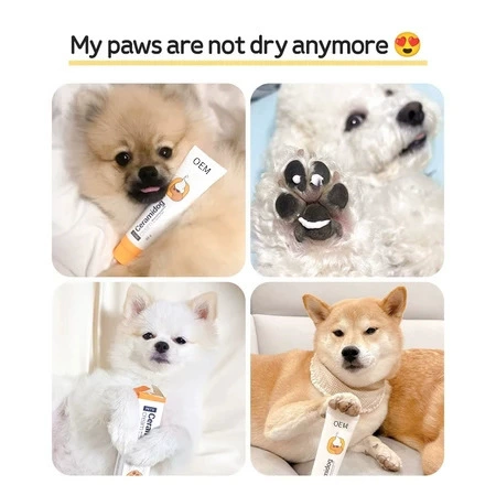 Специальный увлажняющий крем для лап питомцев, предотвращающий потрескавшиеся лапы, портативный увлажняющий крем для носа кошек и собак, индивидуальный уход.