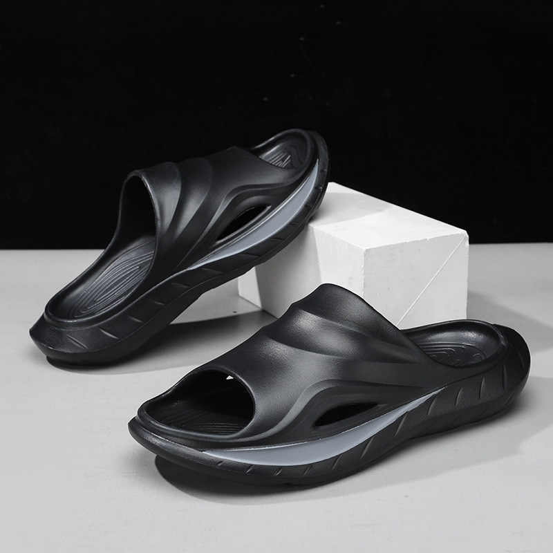 Sandali da casa di nuovo stile, leggeri e versatili per l'esterno, di alta qualità, sportivi e casual, resistenti all'usura, antiscivolo, con suola morbida._voghion.com