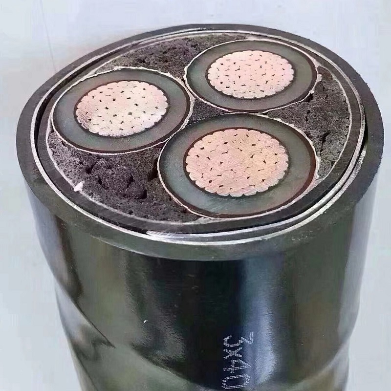 厂家现货YJV22铠装3芯*50平方26-35KV铜芯高压电缆 35千伏电缆线