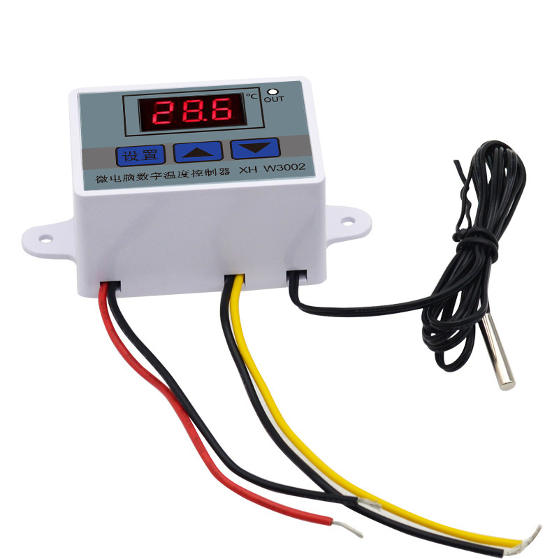 XH-W3002 microcomputer high precision digital thermostat battery insulation 24-63V intelligent temperature controller