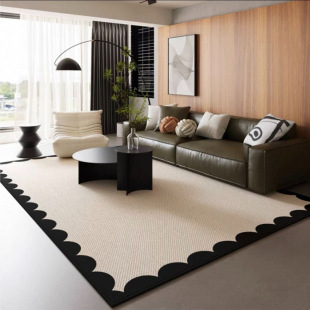 New High-End Living Room Carpet, Bedroom Sofa Floor Mat, Coffee Table Blanket, Bedside Blanket, Study Waterproof, No-Wash Retro Thickened