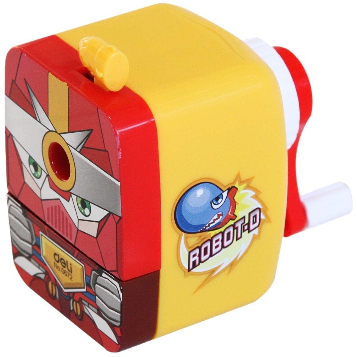 Deli 0672 sacapuntas Sacapuntas de mano estudiante papelería sacapuntas