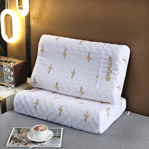 Royal Thai Latex Pillow Natural Latex Beauty Protecting Neck Pillow Adult Massage Cervical Pillow Wholesale Distribution