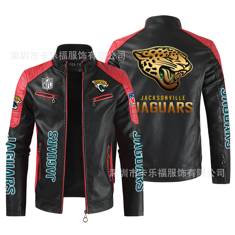 金属感-Jacksonville Jaguars-黑红.jp