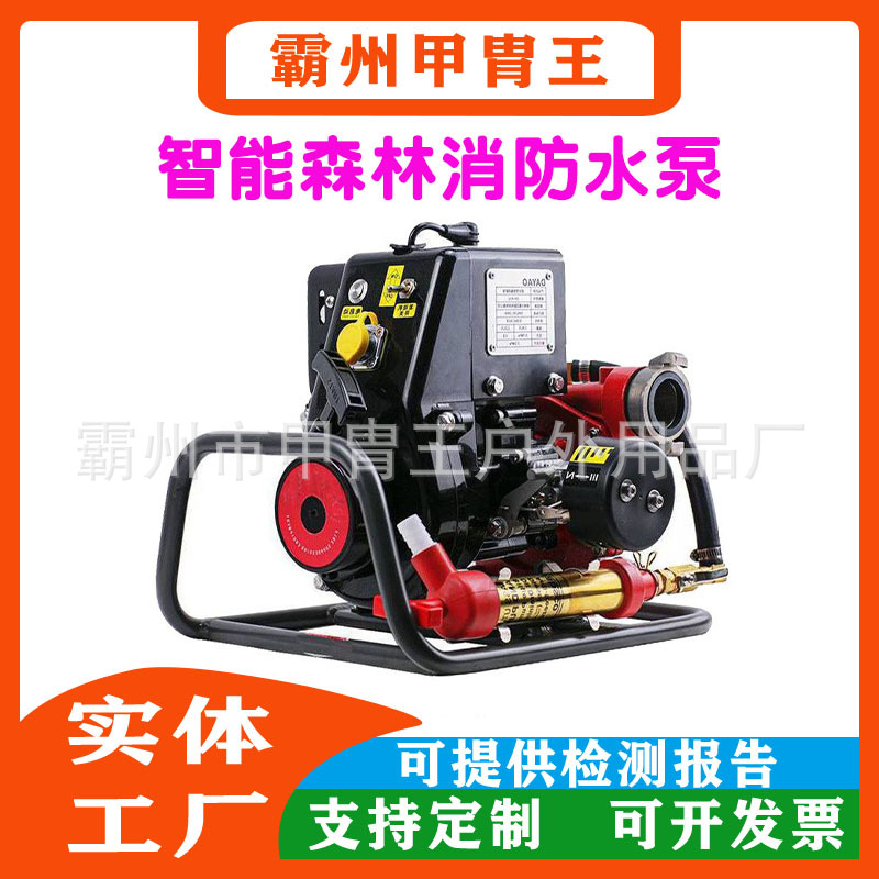 手抬机动消防泵超轻型智能森林消防水泵移动应急泵森林接力水泵