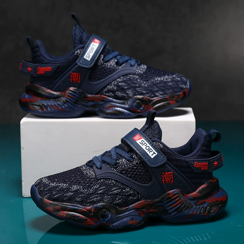 Sports shoes for boys, summer children's breathable footwear, for teenagers, soft sole