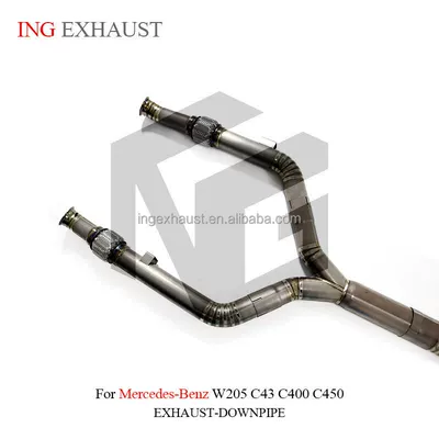 Exhaust pipe and later Mercedes-Benz