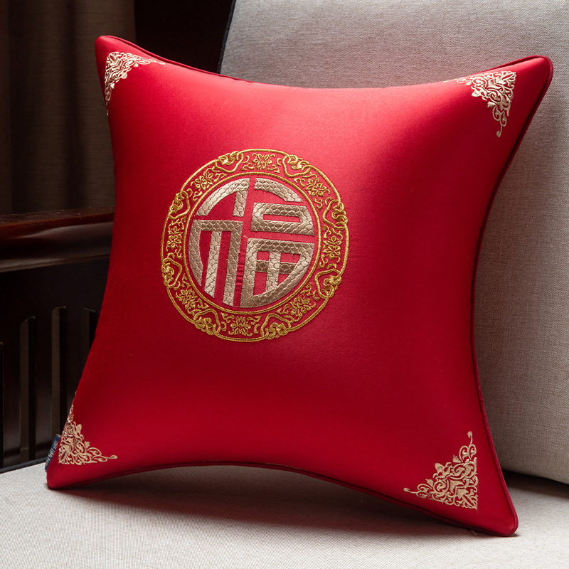 Fushou Wujiang-China Red [고정밀 자수 재킷]