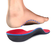 EVA Flat Foot Correcting Insole for Supination, Overpronation, Flat Feet, and X-Leg Correction - Unisex Adult High Arch Insole