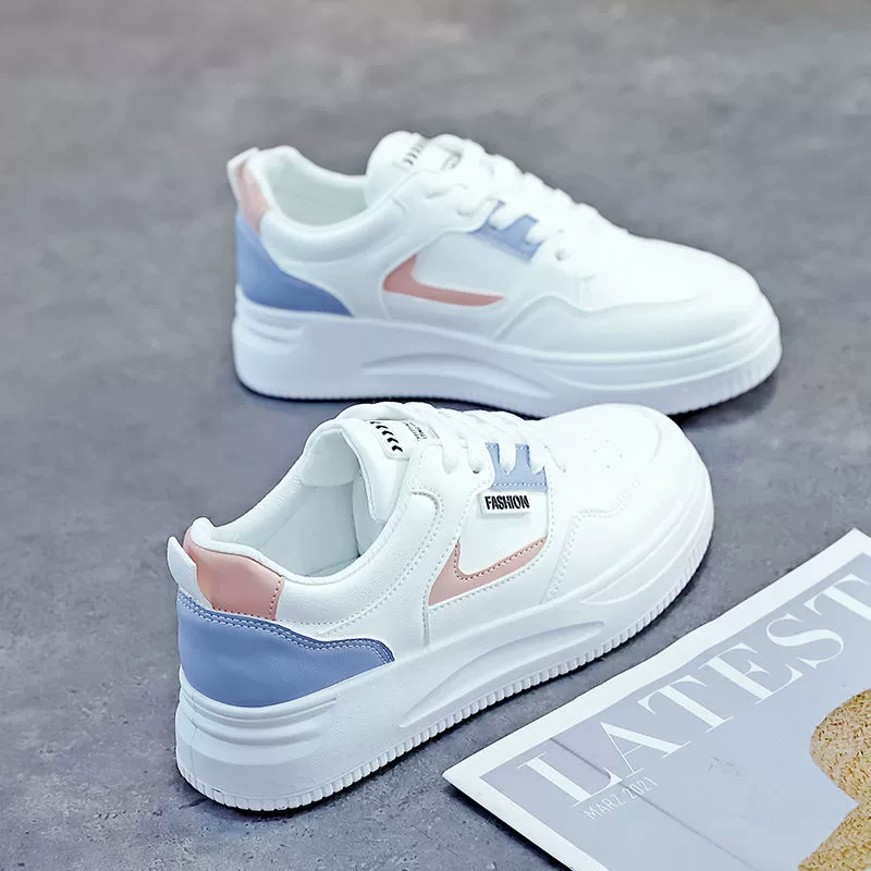 Белые туфли, женская обувь, 2024, летняя новая женская обувь, популярная дышащая кожаная спортивная обувь, сетчатая обувь, тонкая мягкая подошва