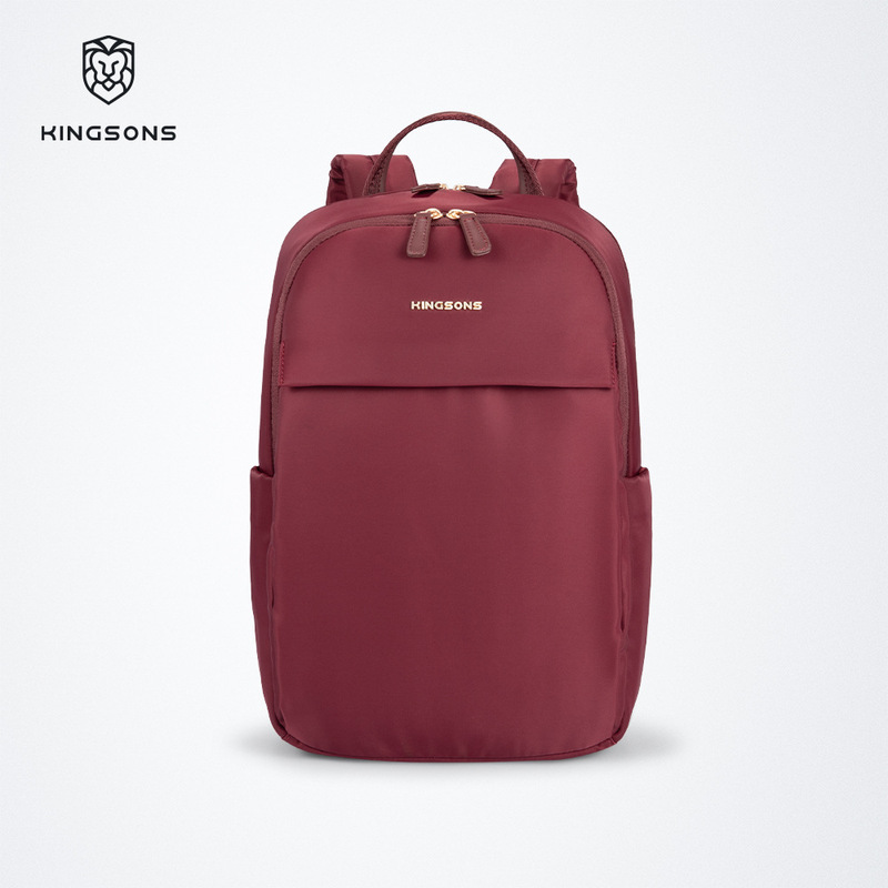 Jinshengs 女性用バックパック、シンプルなハイエンドナイロンバックパック、ファッショナブルで軽量、多機能のラップトップバッグ|undefined