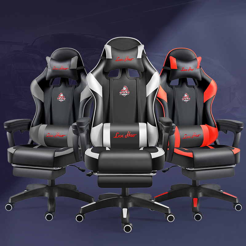 Chair for Gaming Live Streaming, Internet Cafe, Dormitory, Ergonomic Gaming Chair, Reclining Swivel Chair, Computer Chair, Dedicated for E-Sports
