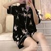 South Korean goods, pijama, thin shorts, loose fit, with short sleeve, Korean style, wholesale