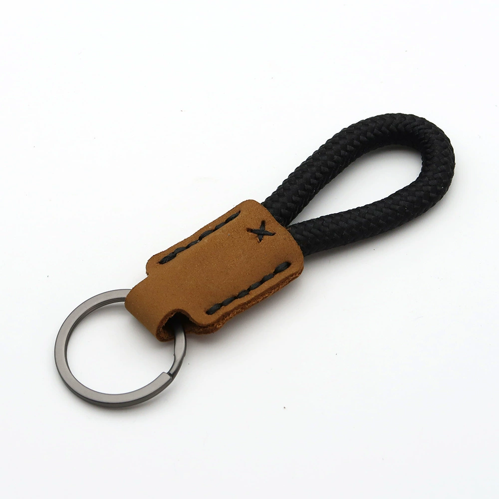 Keychain handmade, pendant, matte universal strap, DIY, genuine leather