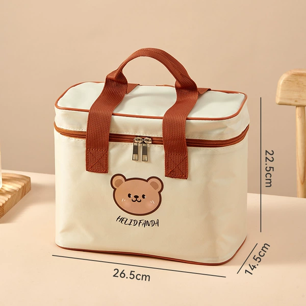 Bear square insulation bag