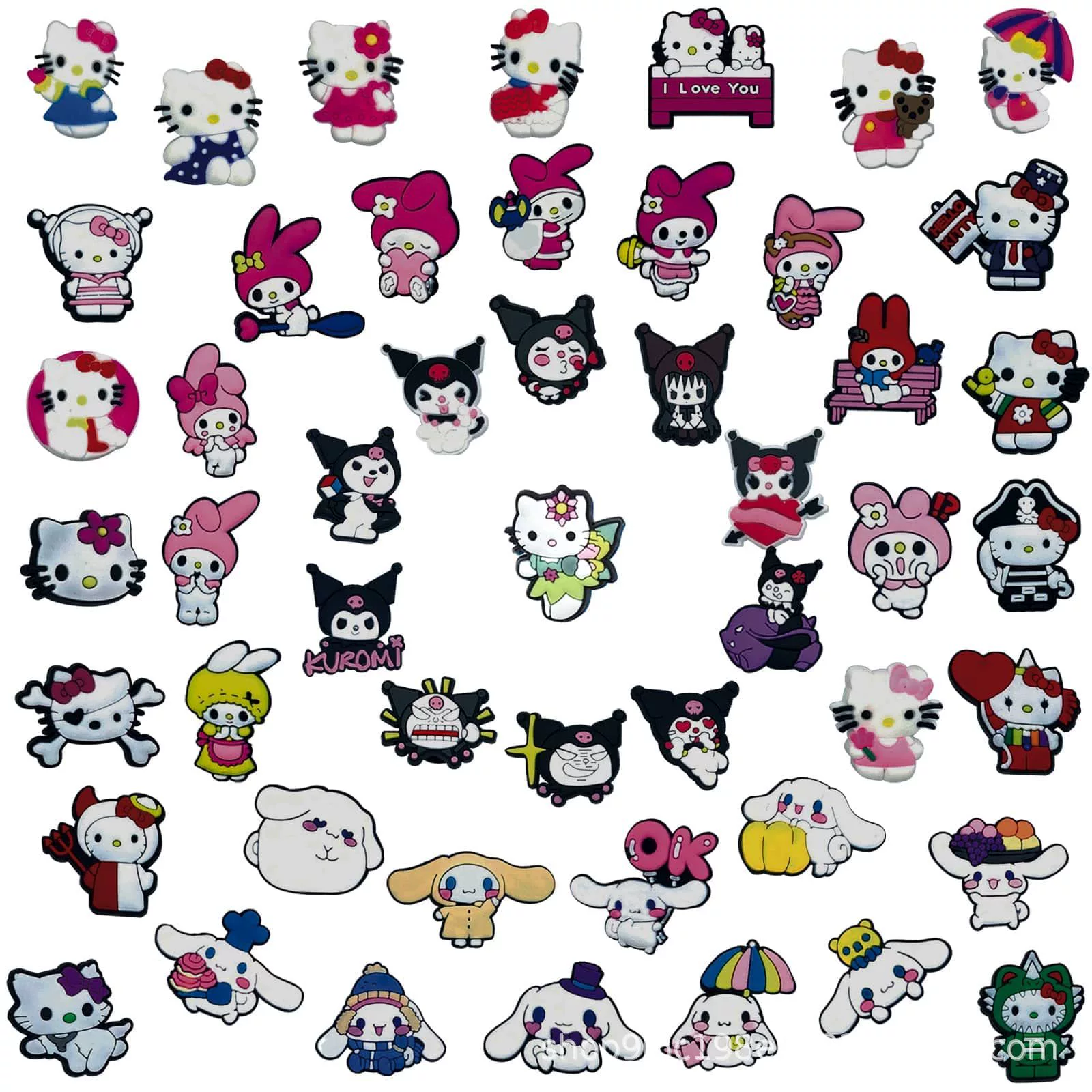 Hello kitty, accessories, accessory PVC, DIY