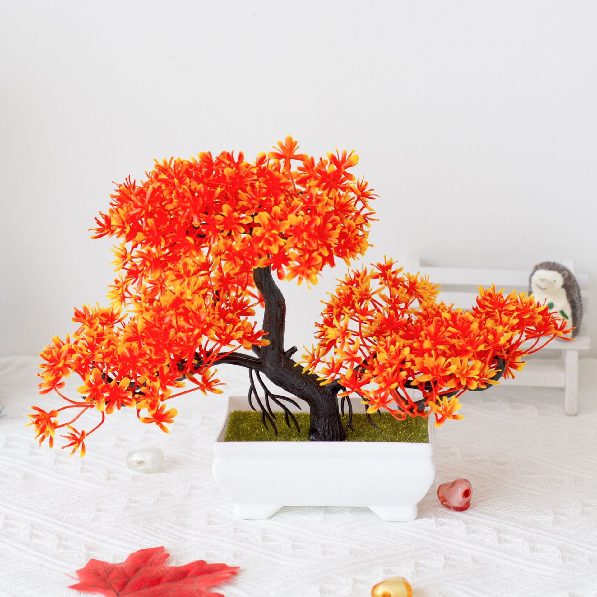 Artificial plants, creative small decorative flowers, home decor
