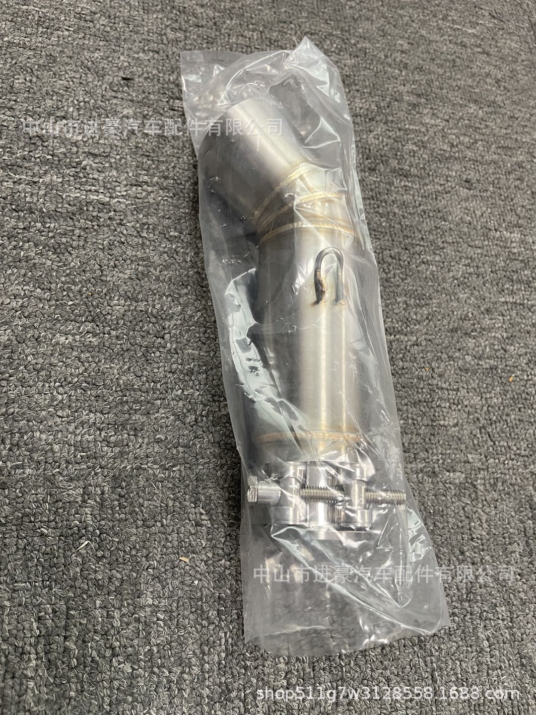 Suitable for Motorcycle Modification Suzuki Small and Medium-Sized R Titanium Color 11/21 Model Front Exhaust Pipe Factory Direct Sale