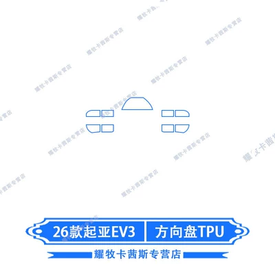 Car interior film — Film Modification - 26-kia-ev3-steering-wheel-tpu