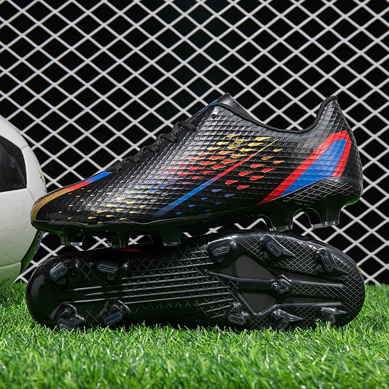 Трансграничные Большие размеры Молодые студенты-мужчины со сломленными ногтями Spike Assassin Тренировочная обувь Кроссовки чемпионата мира Футбольная обувь