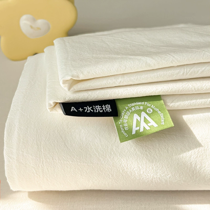 3-Piece Cotton Bedding Set, Mother & Baby / Elementary Students — Pillowcase + Sheet, Multiple Patterns