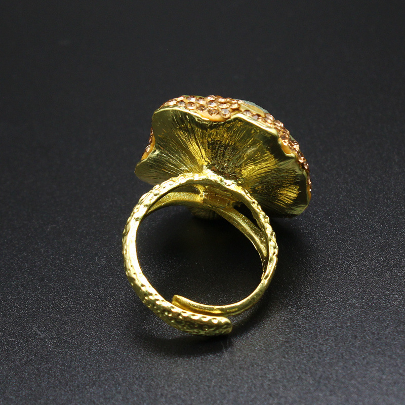 25g Weight Open Rings Classification Adjustable Ring Size 1 Piece Quantity Holiday, Daily Occasion natural stone Material Geometric Pattern Unisex Gender Plating, Healing Design Vintage Style, Classic Style Style Unisex Natural Stone Plating Healing Geometric Open Rings Healing Crystals Jewelry 10
