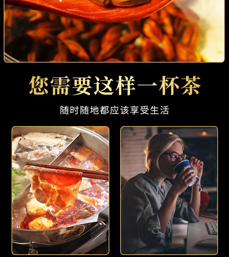 Premium Roasted Barley Sprout Dried Herbal Tea 500g Jar Traditional Chinese Grain Decoction in use