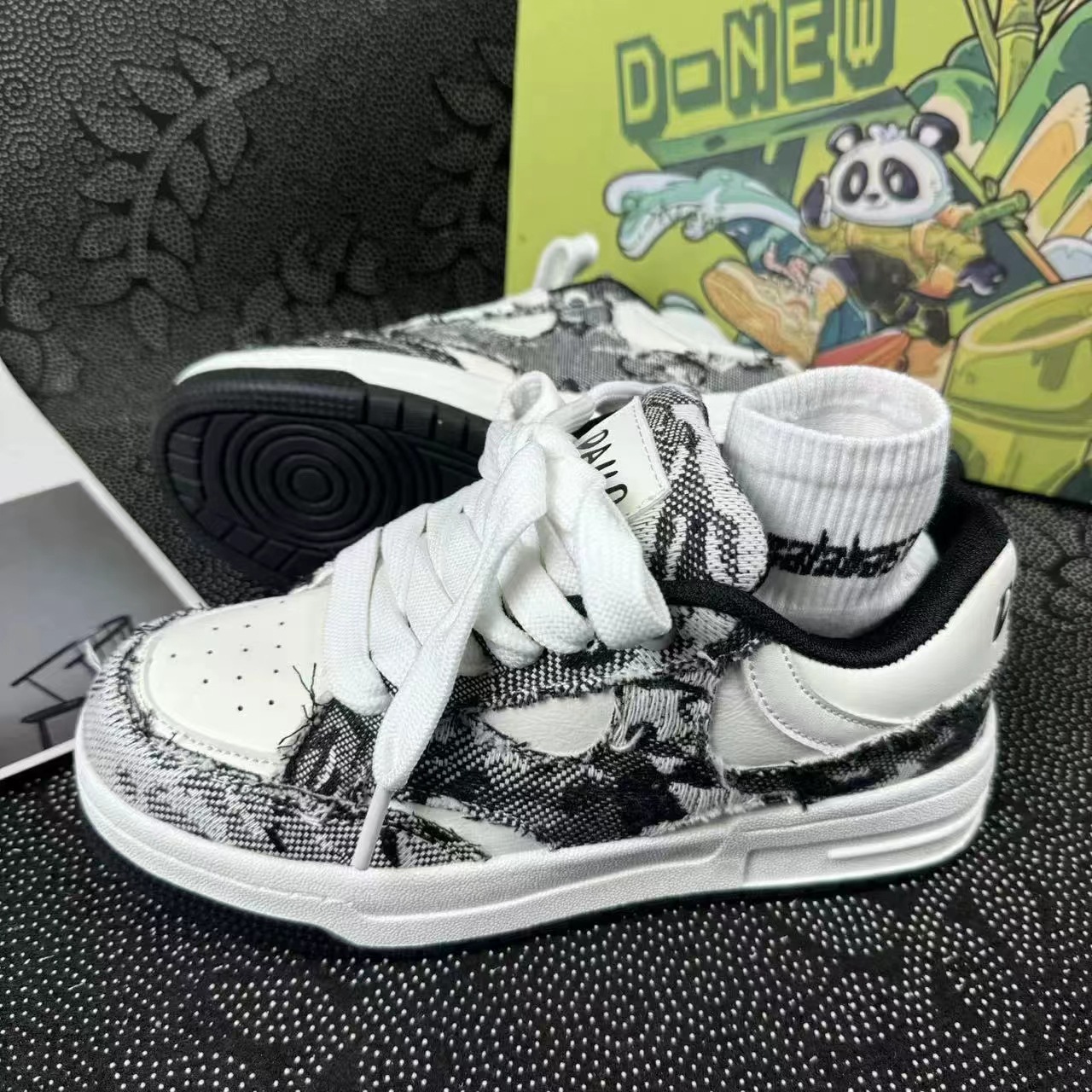 Weiße Freizeitschuhe Für Damen Und Herren Im Lässigen Skater-stil_voghion.com