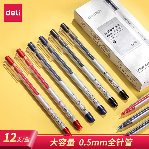 Geti Stationery A426 Medium Ballpoint Pen 0.5mm Full Needle Pen Business Office Signature Pen Student Stationery Wholesale