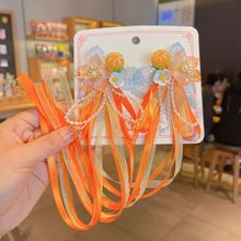 中国风儿童头饰套装女童汉服发夹古风发卡步摇超仙流苏蝴蝶发饰