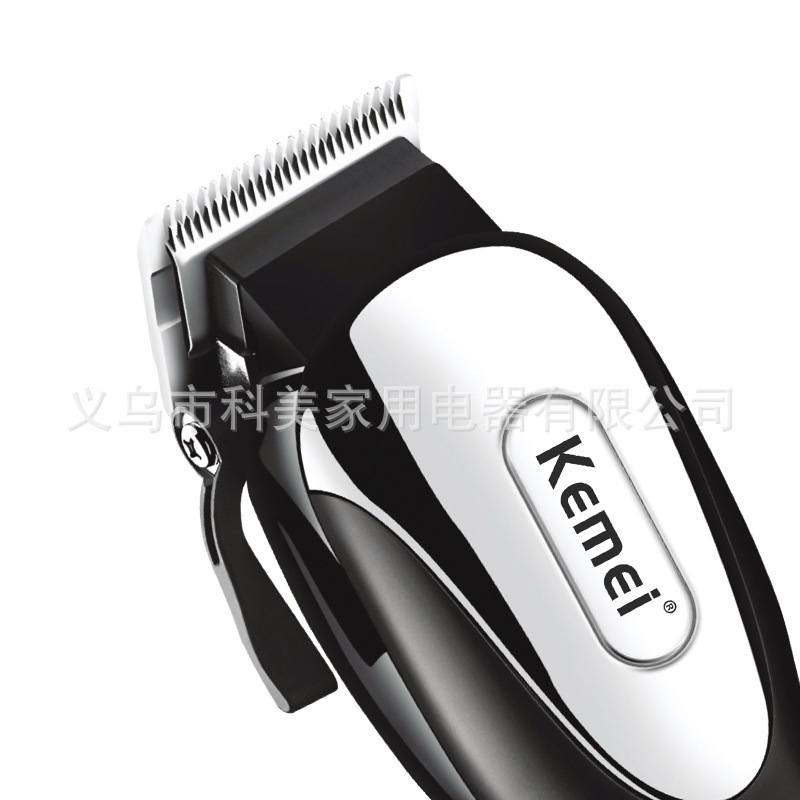 Kemei KM-1026X profesional peluquero tijeras cuchillo fijo ajustable peluquería profesional peluquero tijeras eléctricas Clipper