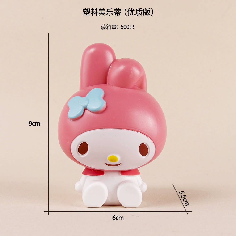 Пластиковый собачий голова Yugou Dog Pachel Dog Curomi Strawberry Beerberry Bear Cool Penguin Cake Swing украшение
